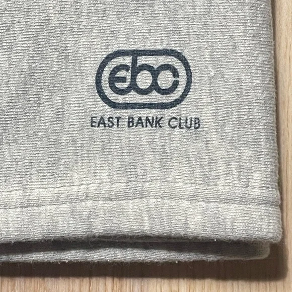 Vintage East‎ Bank Club Gym Workout Sandknit Shorts - Picture 2 of 7
